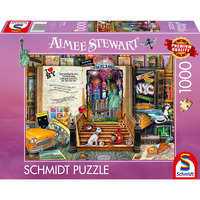 Schmidt Spiele Aimee Stewart: Erinnerungen an New York, Puzzle 1000 Teile