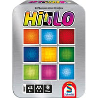 Schmidt Spiele HILo - Metallbox, Kartenspiel 