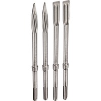Bosch PRO SDS max-5C Meißel-Satz, 4-teilig, Meißel-Satz Spitz- und Flachmeißel