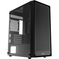 Ocypus Gamma C50 , Tower-Gehäuse schwarz, Tempered Glass