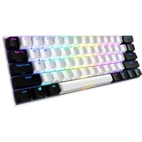 Sharkoon SKILLER SGK50 S4, Gaming-Tastatur weiß/schwarz, US-Layout, Kailh Blue
