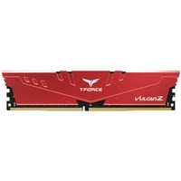 Team Group DIMM 16 GB DDR4-3200 , Arbeitsspeicher rot, TLZRD416G3200HC16F01, VULCAN Z, INTEL XMP
