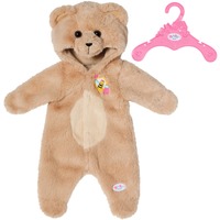 ZAPF Creation BABY born® Bär Kuschelanzug 43cm, Puppenzubehör