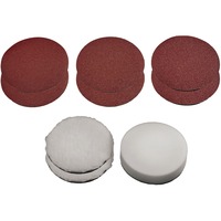 EINHELL Polierhauben- / Schleifscheiben-Set, für CC-PO 1100/150 E, Schleif- / Poliermittel 150mm, 9-teilig