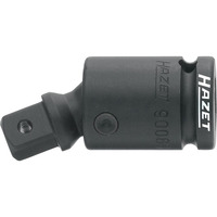Hazet Kraft-Gelenkstück (9006S) 1/2", Verbindung schwarz, Länge: 69 mm