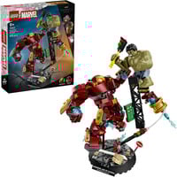 LEGO 76343 Marvel Duell der Giganten: Hulkbuster vs. Hulk, Konstruktionsspielzeug 