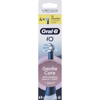 Oral-B iO Sanfte Reinigung 4er, Aufsteckbürste schwarz, für empfindliche Bereiche und gesünderes Zahnfleisch