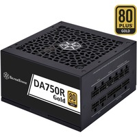 SilverStone SST-DA750R-GMA, PC-Netzteil schwarz, 1x 12-Pin ATX3.0, 4x PCIe, Kabel-Management, 750 Watt