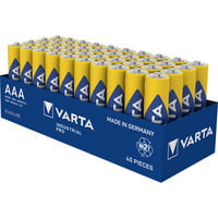 VARTA INDUSTRIAL PRO Batterie LR03 Tray, AAA (Micro) 40 Stück