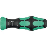 Wera 80 RA Vario Handhalter mit Ratschenfunktion, Schraubendreher schwarz/grün, für Doppelklingen aus dem Wera Vario-Programm