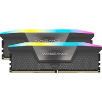 Corsair DIMM 32 GB DDR5-5600 (2x 16 GB) Dual-Kit, Arbeitsspeicher grau, CMH32GX5M2B5600Z40, Vengeance RGB, AMD EXPO