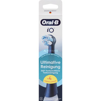  Oral-B iO Ultimative Reinigung 4er, Aufsteckbürste schwarz, Überlegene Plaque-Entfernung