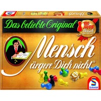 Schmidt Spiele Mensch ärgere Dich nicht - Gold-Edition, Brettspiel 