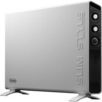 DeLonghi Slim Style HCX 3220, Standkonvektor weiß/schwarz