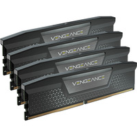 Corsair DIMM 96 GB DDR5-6400 (4x 24 GB) Quad-Kit, Arbeitsspeicher schwarz, CMK96GX5M4B6400C32, INTEL XMP