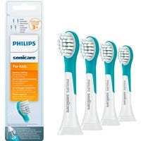 Philips Sonicare for Kids 3+ HX6034/33 4er, Aufsteckbürste weiß/mint