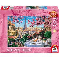 Schmidt Spiele Frühstück in Paris, Puzzle 1000 Teile