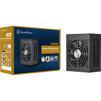 SilverStone Extreme 1000Rz Platinum, PC-Netzteil schwarz, 2x 12-Pin High Power GPU, 8x PCIe, Kabelmanagement, 1000 Watt