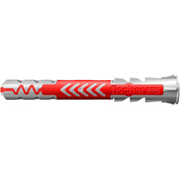 fischer Dübel DuoPower 8x65  hellgrau/rot, 700 Stück, Eimer