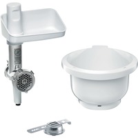 Bosch Home Fleischwolf-Aufsatz BakingSensation Set MUZS2BS weiß, für Küchenmaschine MUMS2