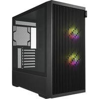 FSP M330, Tower-Gehäuse schwarz, Tempered Glass