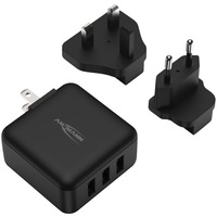 Ansmann USB-Ladegerät Travel Charger TC315 schwarz, 3x USB-A, 15 Watt