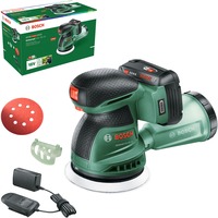 Bosch Heimwerken & Garten Akku-Exzenterschleifer UniversalOrbit 18V-20, 18Volt grün, Li-Ionen Akku 2,0Ah, POWER FOR ALL ALLIANCE