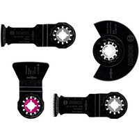 Bosch Heimwerken & Garten Boden-/ Einbau-Set, 4-teilig silber