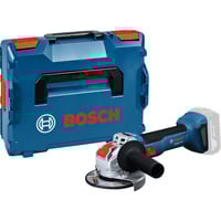 Bosch X-LOCK Akku-Winkelschleifer GWX 18V-8 Professional solo, 18Volt blau/schwarz, ohne Akku und Ladegerät, Ø 125mm, in L-BOXX