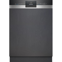 Siemens SN53HS03TE  iQ300, Spülmaschine edelstahl (gebürstet)/schwarz, 60 cm, Home Connect