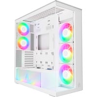 ARCTIC Xtender  , Tower-Gehäuse weiß, Tempered Glass x 2 (klar)