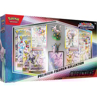 Pokémon-TCG: Karmesin & Purpur – Prismatische Entwicklungen Premium-Figuren-Kollektion, Sammelkarten