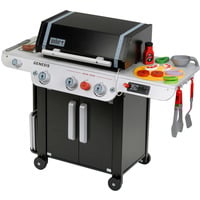 Theo Klein Weber-Grill Genesis aus Holz (MDF), Spielküche schwarz/grau