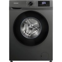 Bomann WA 7175, Waschmaschine titan/schwarz