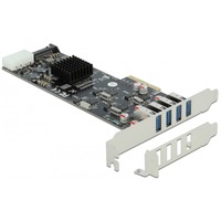 DeLOCK PCIe x4 > 4x extern USB 3.2 Gen 1 Typ-A, USB-Controller