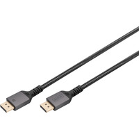 Digitus DisplayPort 1.4 Premium Anschlusskabel, UHD 8K schwarz/grau, 1 Meter
