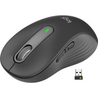 Logitech Signature M650 L Wireless, Maus graphit, Größe L, Chromebook zertifiziert