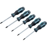 Makita Schraubendreher-Set E-10534, 5-tlg schwarz/blau, Ergonomisch, gummierter Handgriff
