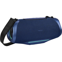 Medion Life P61762 Tragbarer Bluetooth Lautsprecher L blau, Bluetooth, Dual Illuminated, Lightstrip,Integrierte Powerbank