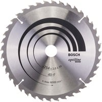 Bosch PRO Wood Kreissägeblatt, Ø 254mm, 40Z Bohrung 30mm, für Kapp- & Gehrungssägen