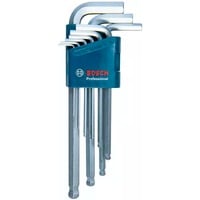 Bosch Professional Innensechskant Winkelschlüsselsatz Professional, 9-teilig, Schraubendreher 