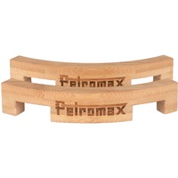 Petromax Deckel-Abstandshalter für Feuertöpfe, Untersetzer holz, 2 Stück
