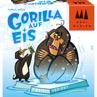 Schmidt Spiele Drei Magier: Gorilla auf Eis, Kartenspiel 