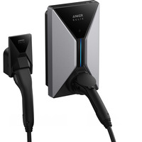Anker SOLIX V1 Wallbox 7,4KW, 32A 1-phasig schwarz/grau, ohne Kabel, mit Typ2-Ladebuchse
