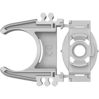 Bosch Professional PRO EPC-20 Rohrclip, 100 Stück, Schelle hellgrau, für Rohre Ø 20mm
