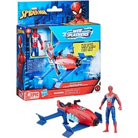 Hasbro Marvel Epic Hero Series Spider-Man Jet Splasher, Spielfigur rot/blau
