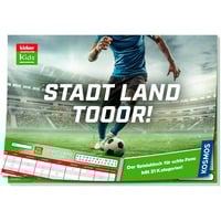 KOSMOS Kicker Kids: Stadt - Land - Tor!, Rätselspiel