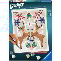 Ravensburger CreArt - Weihnachtlicher Hirsch, Malen