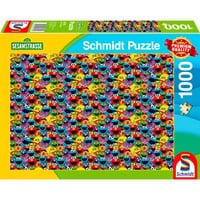 Schmidt Spiele Sesamstrasse: Wer, wie, was?, Puzzle 1000 Teile