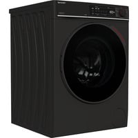 SHARP ES-WNFB214CMDA-DE , Waschmaschine schwarz (matt), WIFI, Advanced Inverter Motor